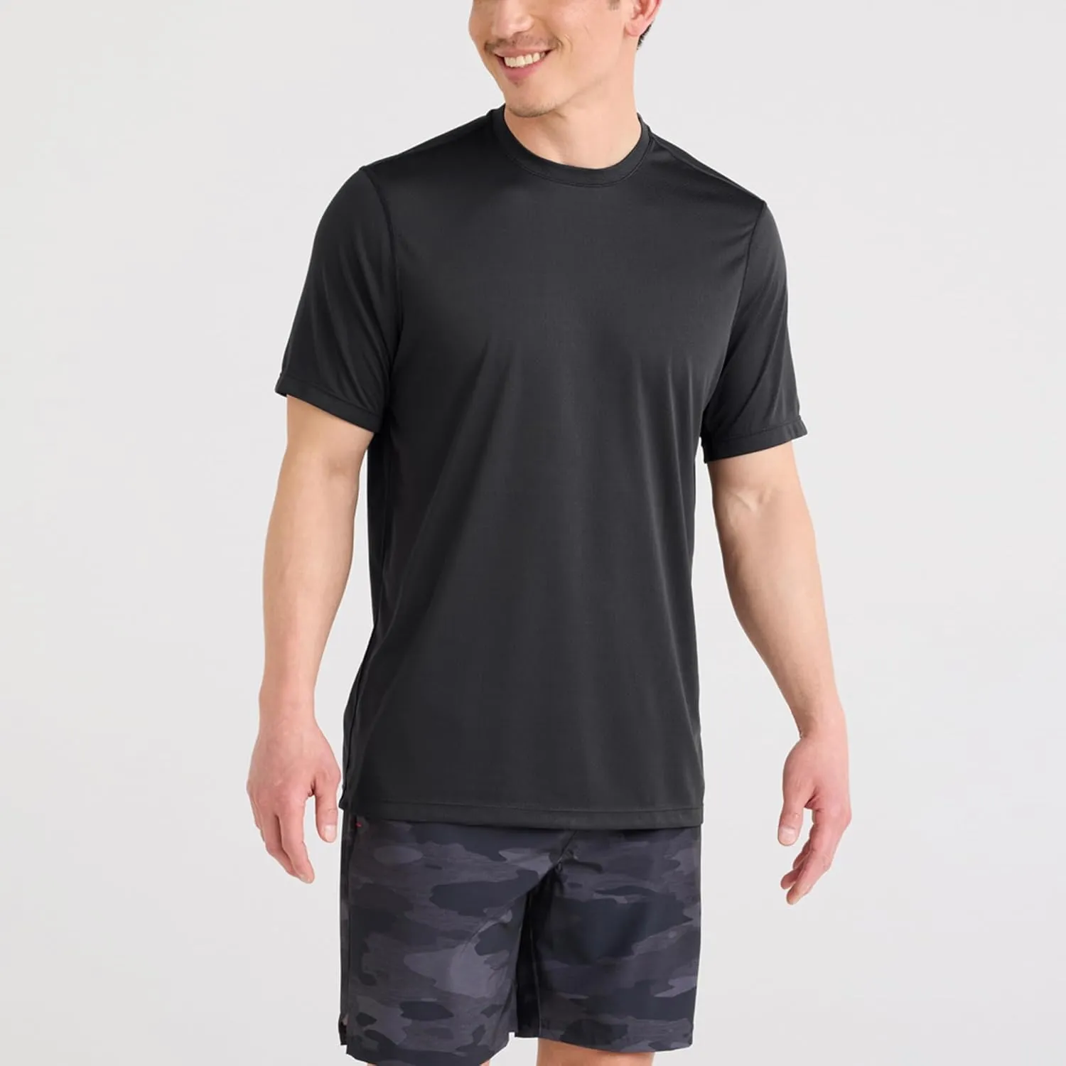 SAXX Underwear Co. Men's Multi-Sport Tech Tee, Breathable and Moisture-Wicking