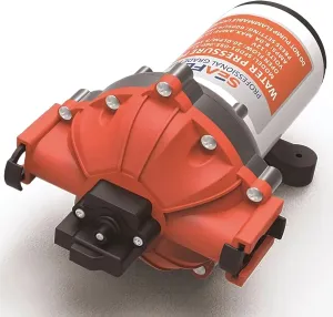 Seaflo 12V 5.5 GPM 60 PSI Water Pressure Diaphragm Pump with Quick Connect Fittings