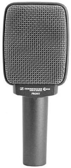 Sennheiser Professional e 609 Silver Super-Cardioid Instrument Microphone,Wired, Wireless