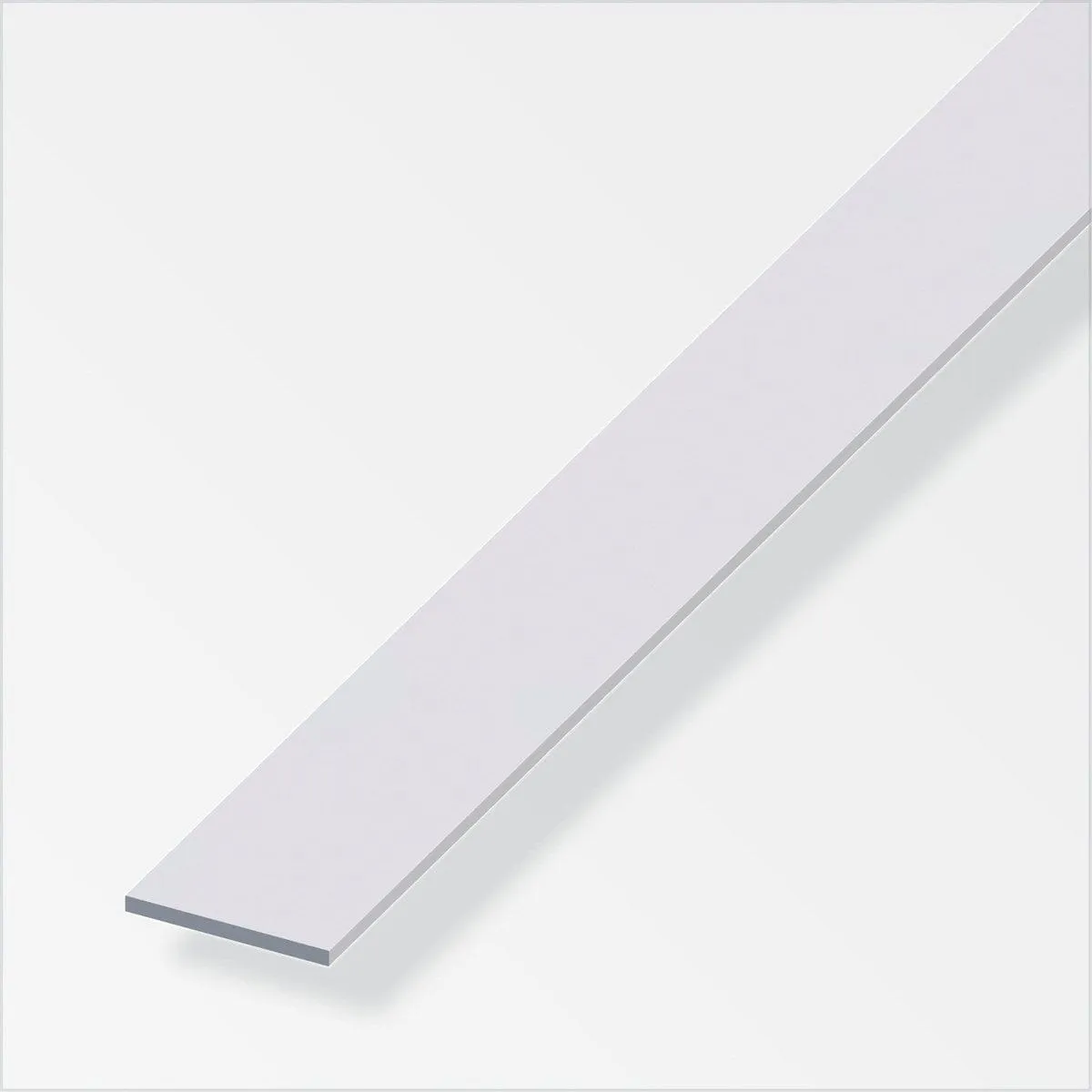 Silver Aluminium Flat Bar 30 x 2mm x 1m