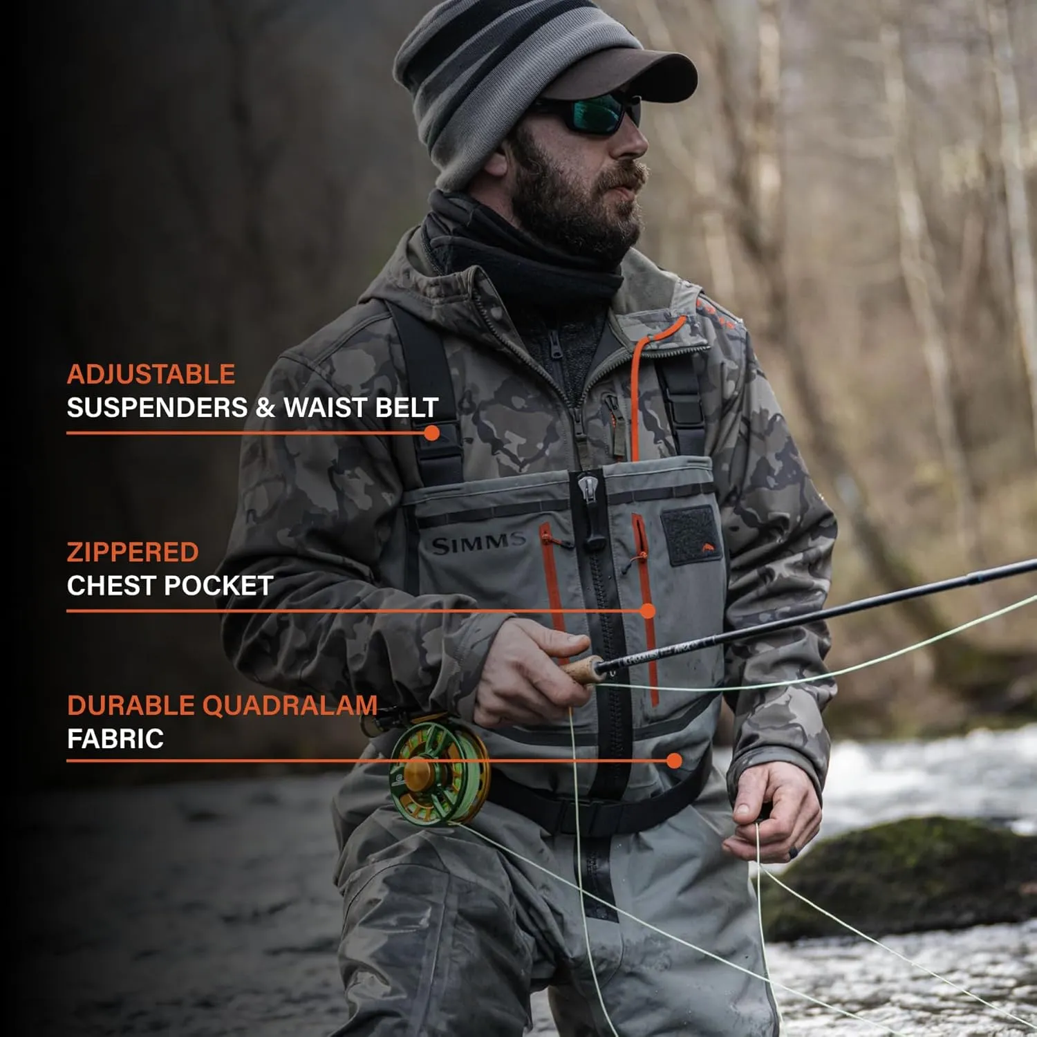 Simms Men's Freestone Z Stockingfoot