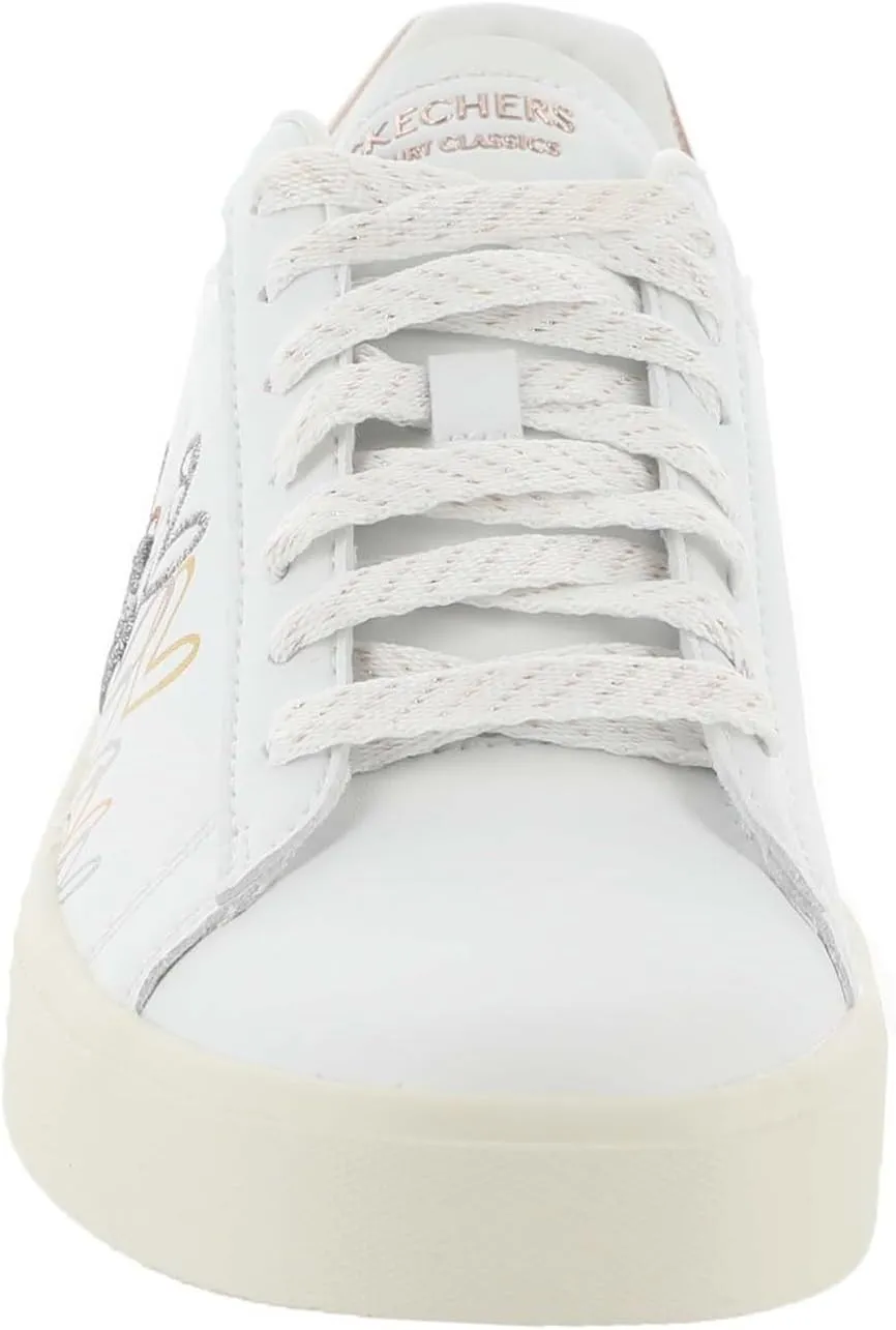Skechers Court Classics JGoldcrown Eden LX-Gleaming Hearts Women's Sneaker