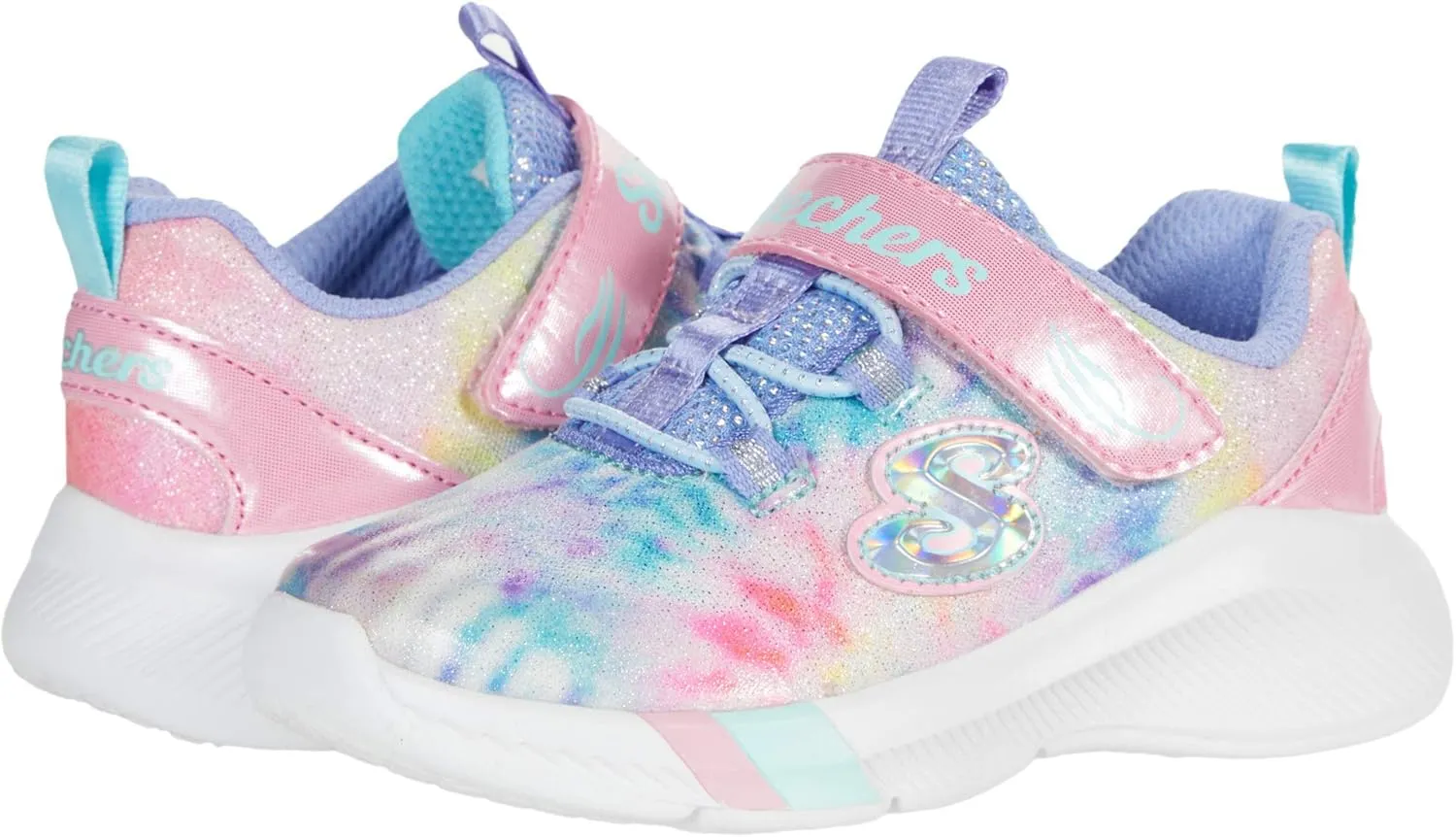 Skechers Unisex-Child Dreamy Lites-Sunny Groove Sneaker