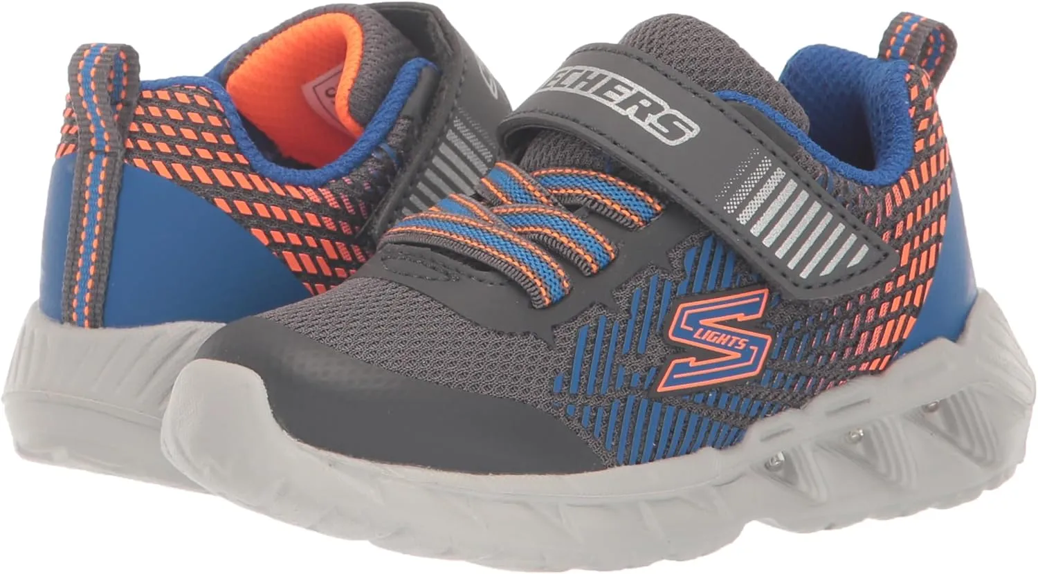 Skechers Unisex-Child Magna-Lights-Grux Sneaker