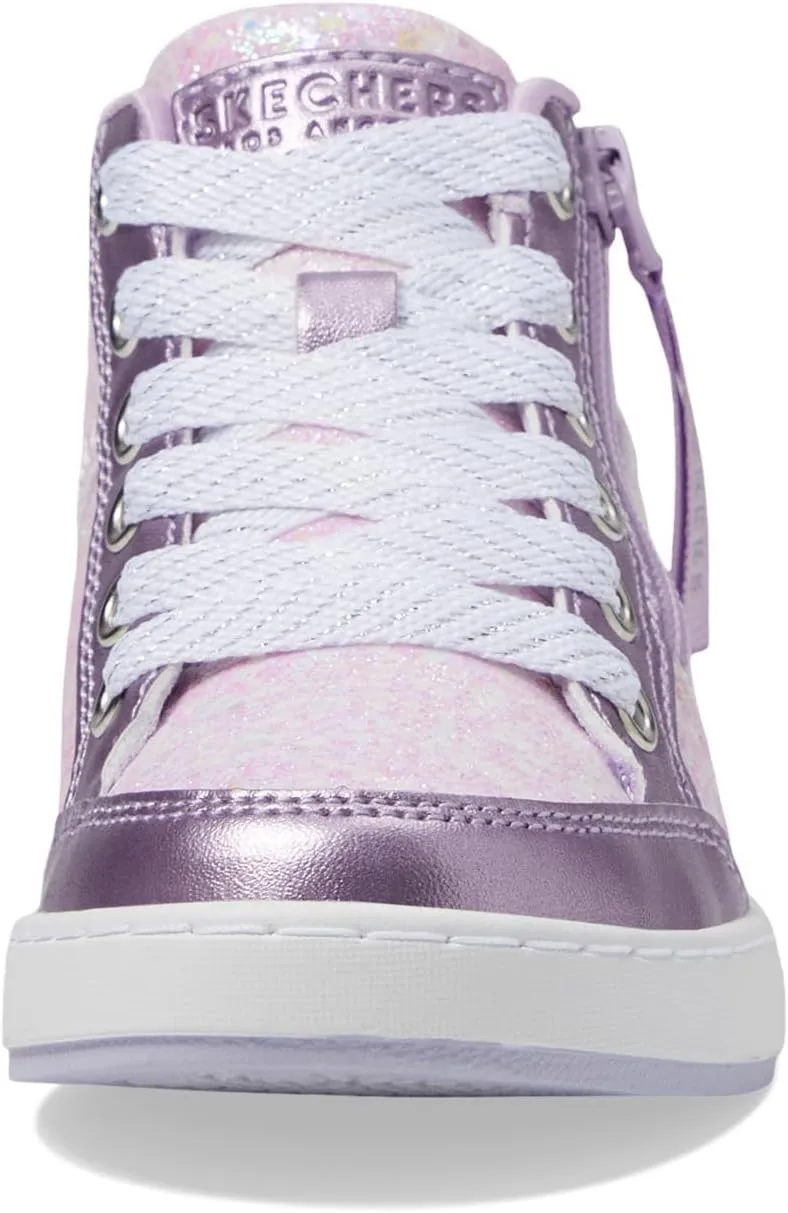 Skechers Unisex-Child Shoutouts 2.0-Glitter Queen Sneaker