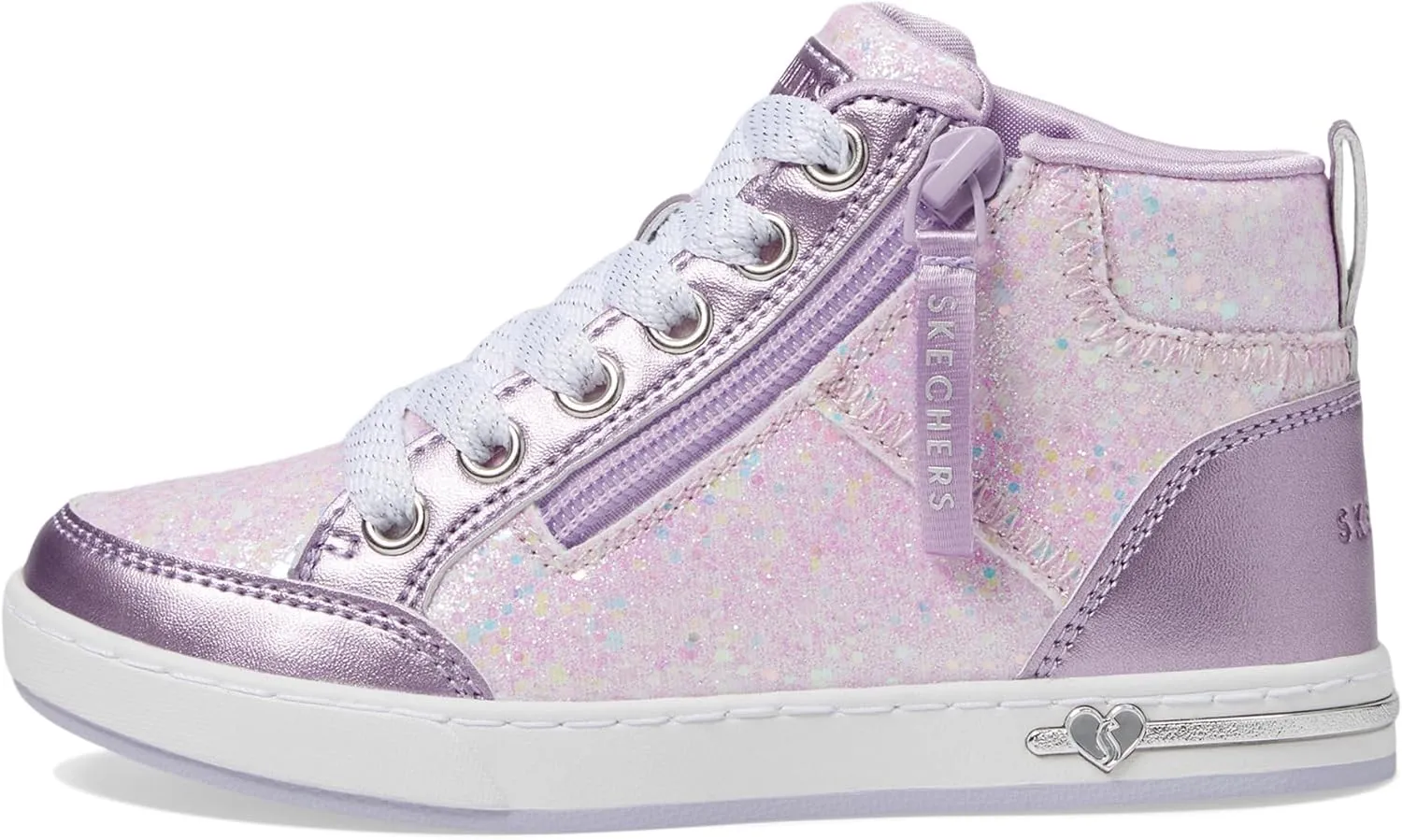 Skechers Unisex-Child Shoutouts 2.0-Glitter Queen Sneaker