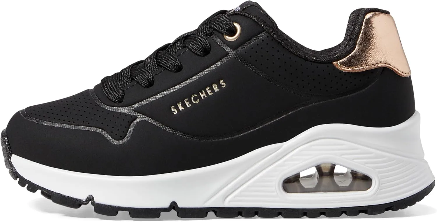 Skechers Unisex-Child Uno Gen1-Shimmer Away Sneaker