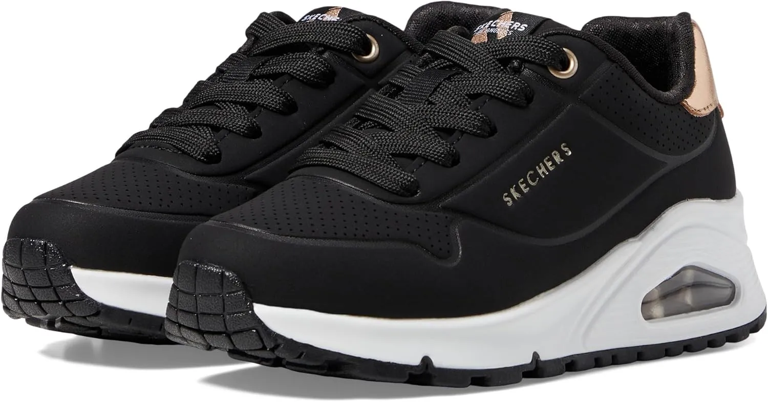 Skechers Unisex-Child Uno Gen1-Shimmer Away Sneaker