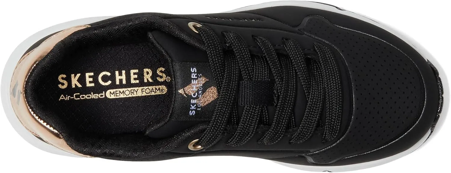 Skechers Unisex-Child Uno Gen1-Shimmer Away Sneaker