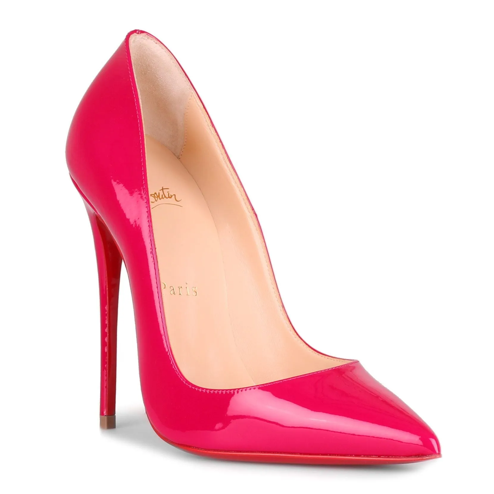 So Kate 120 patent pink pump
