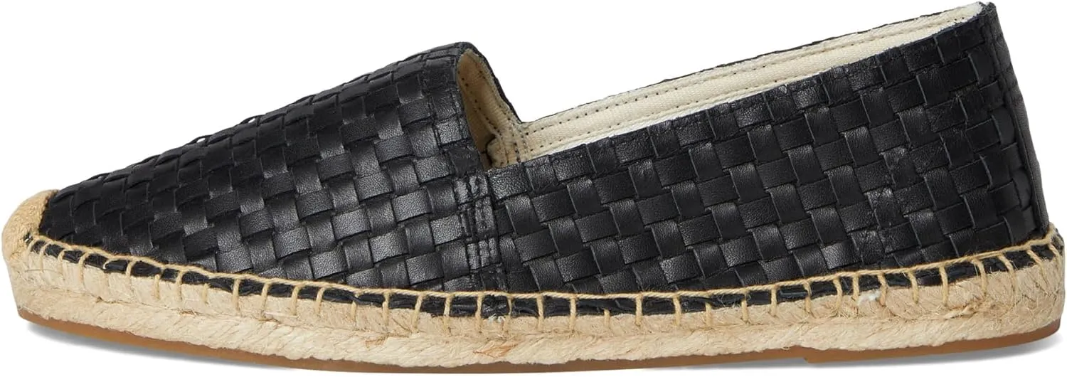 Soludos Women's Woven Leather Original Espadrille Loafer Flat