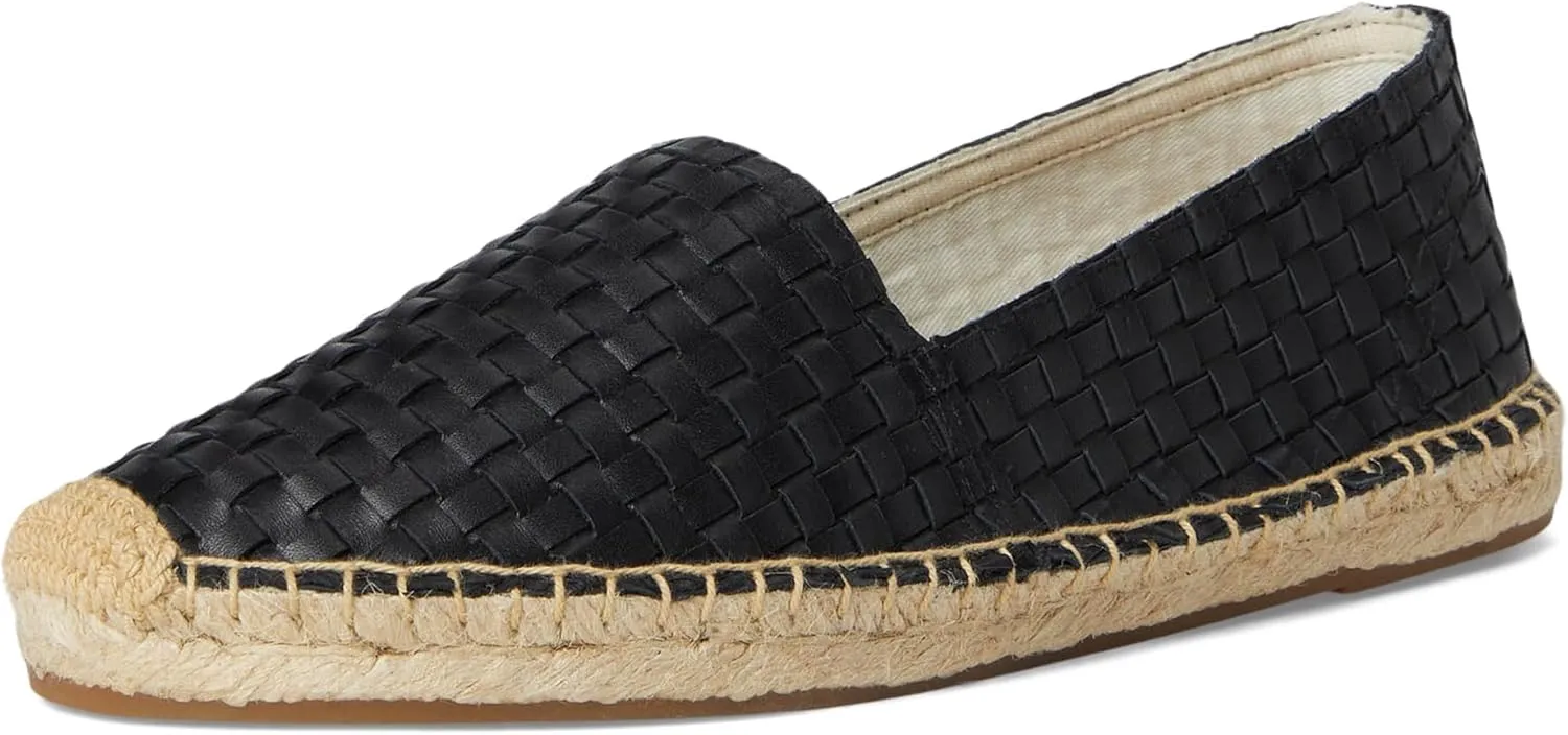Soludos Women's Woven Leather Original Espadrille Loafer Flat