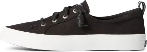 Sperry Women's Crest Vibe Sneaker, Black, 11