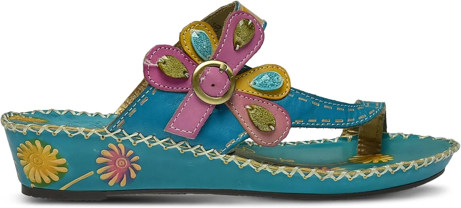 Spring Step L'Artiste Women's SANTORINI Slide Wedge Sandal