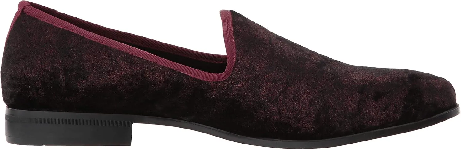 STACY ADAMS Men's Sultan Velour Slip-on Loafer