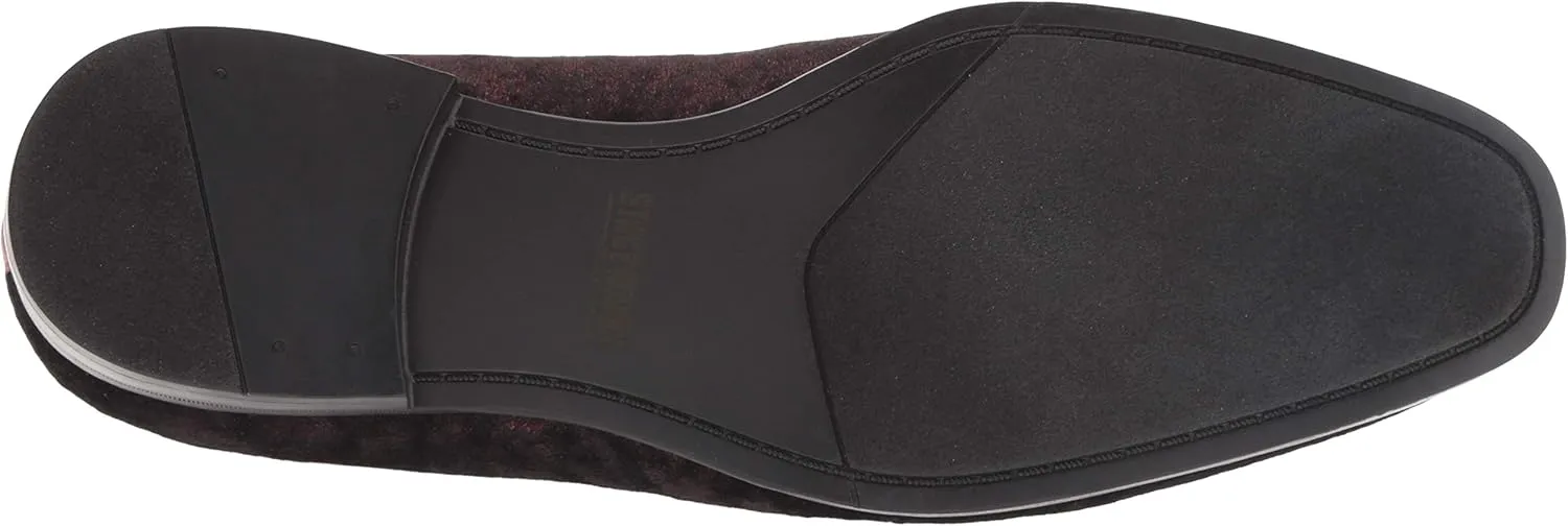 STACY ADAMS Men's Sultan Velour Slip-on Loafer