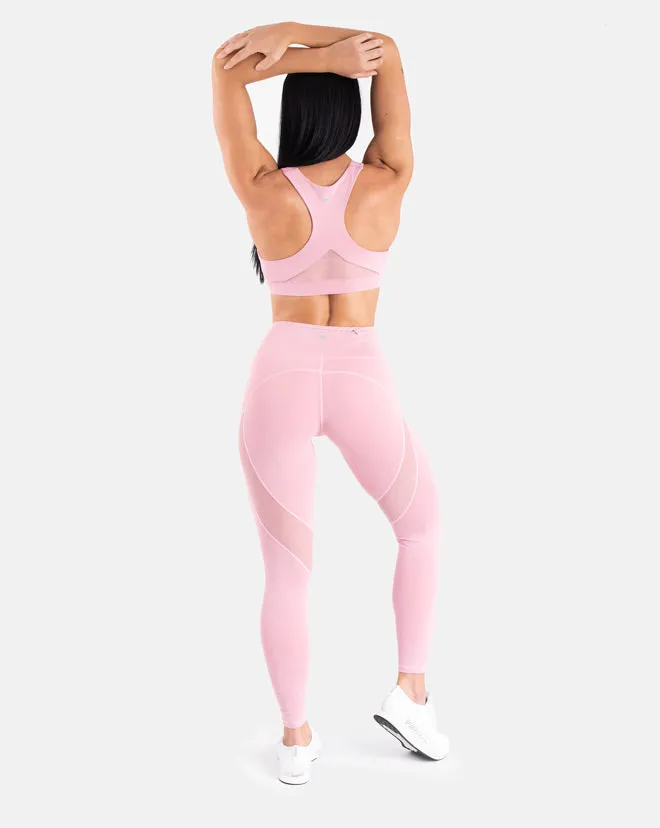 Staple Mesh Leggings - Lilac
