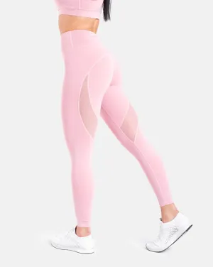 Staple Mesh Leggings - Lilac