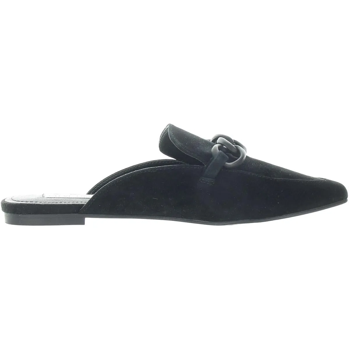 Steve Madden Womens Forte Embellished Slip On Loafer Slides
