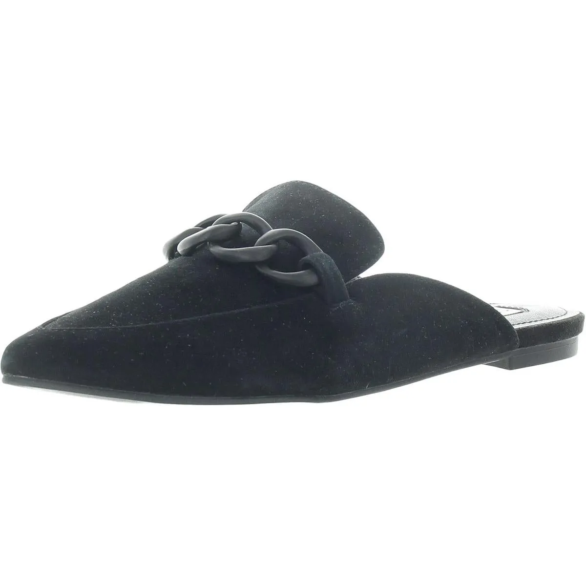 Steve Madden Womens Forte Embellished Slip On Loafer Slides
