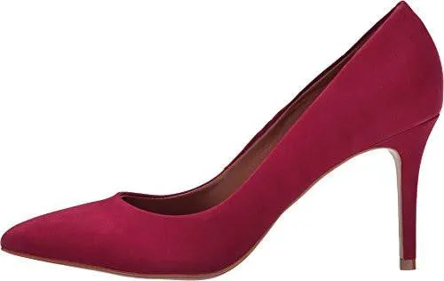 Steven By Shiela Dress Pump Red Nubuck 10 M Us