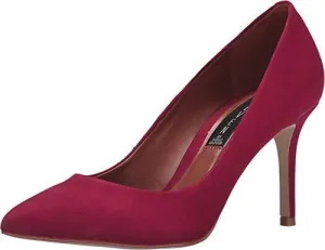Steven By Shiela Dress Pump Red Nubuck 10 M Us