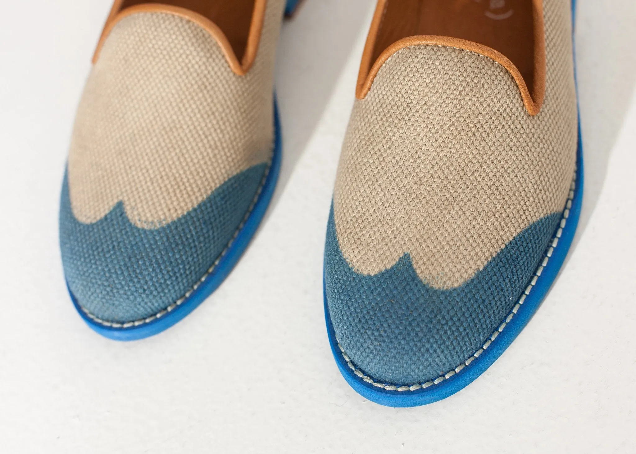 Streamlined in Loafer Extensive range Blue Wingtip