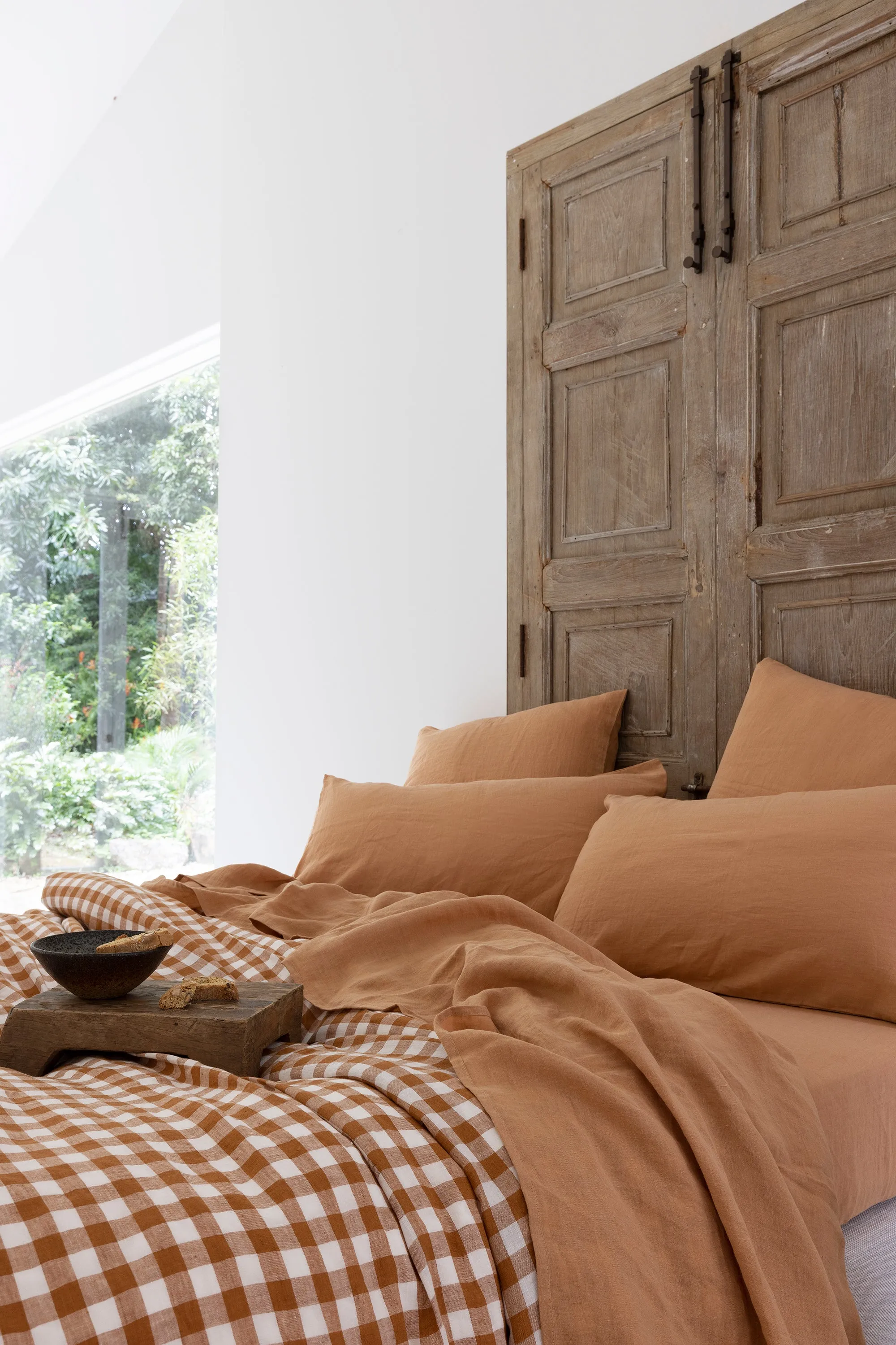 Tanami Linen Sheet - Flat