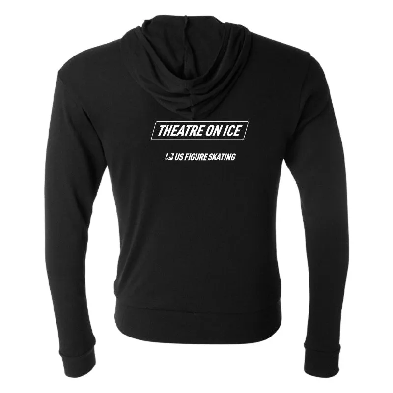 Theatre on Ice, Full Zip Lightweight Hoodie