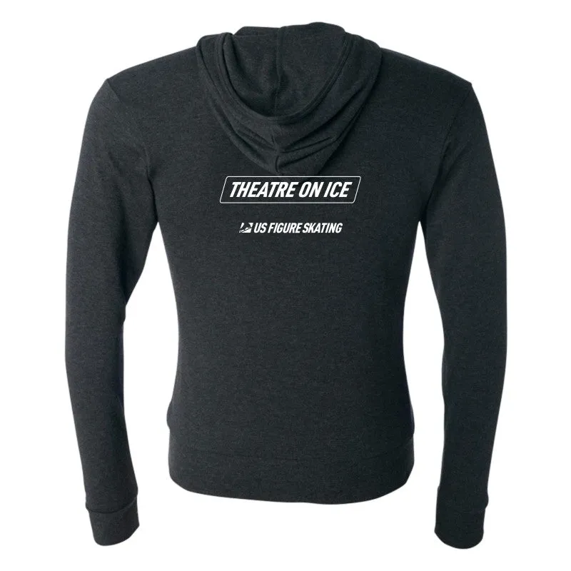 Theatre on Ice, Full Zip Lightweight Hoodie
