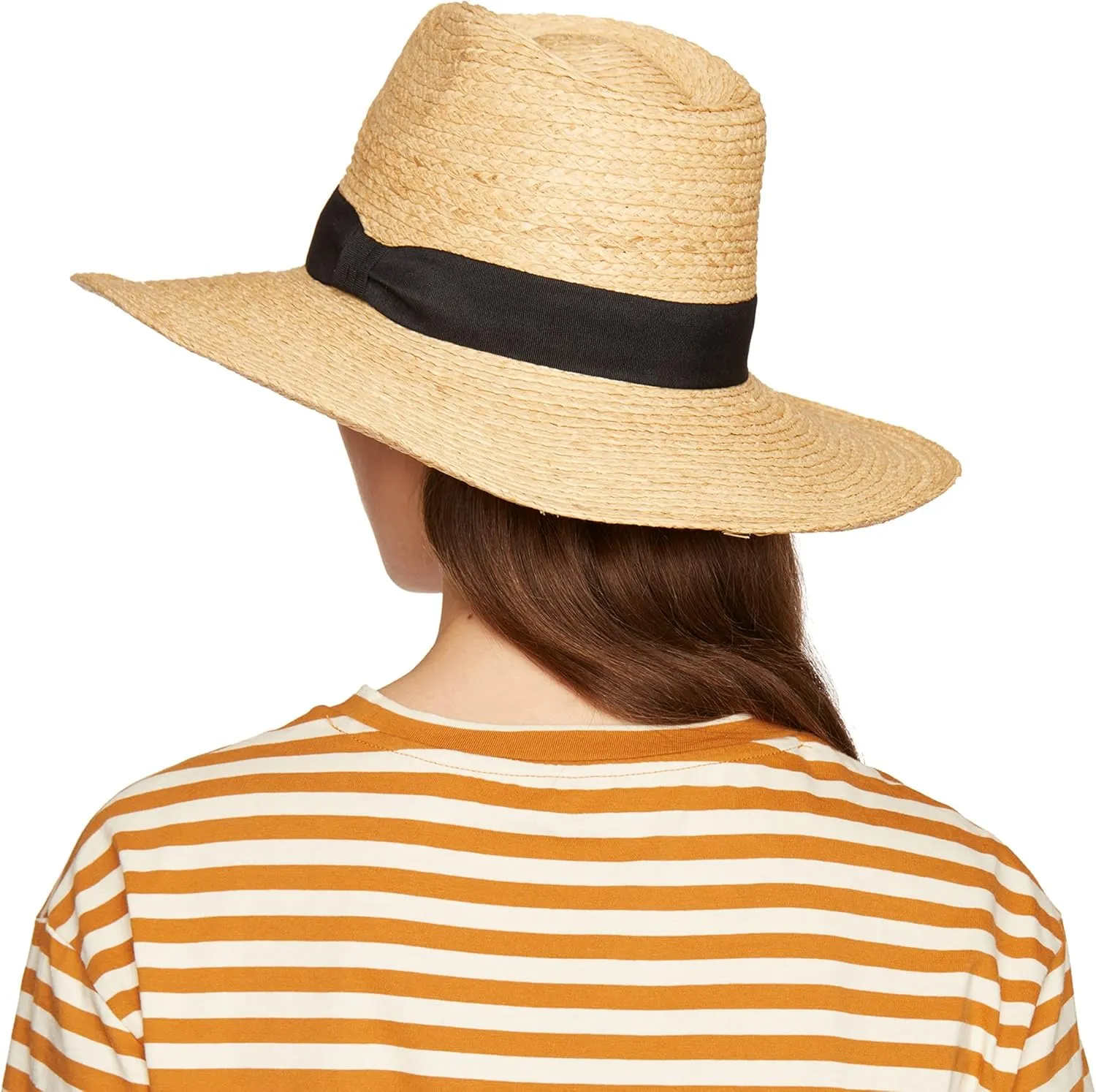 Tilley Women's Panama Lightweight Wide Brim Fedora Style, Classic Sun Hat for Travel, Beach, Outdoor Wear