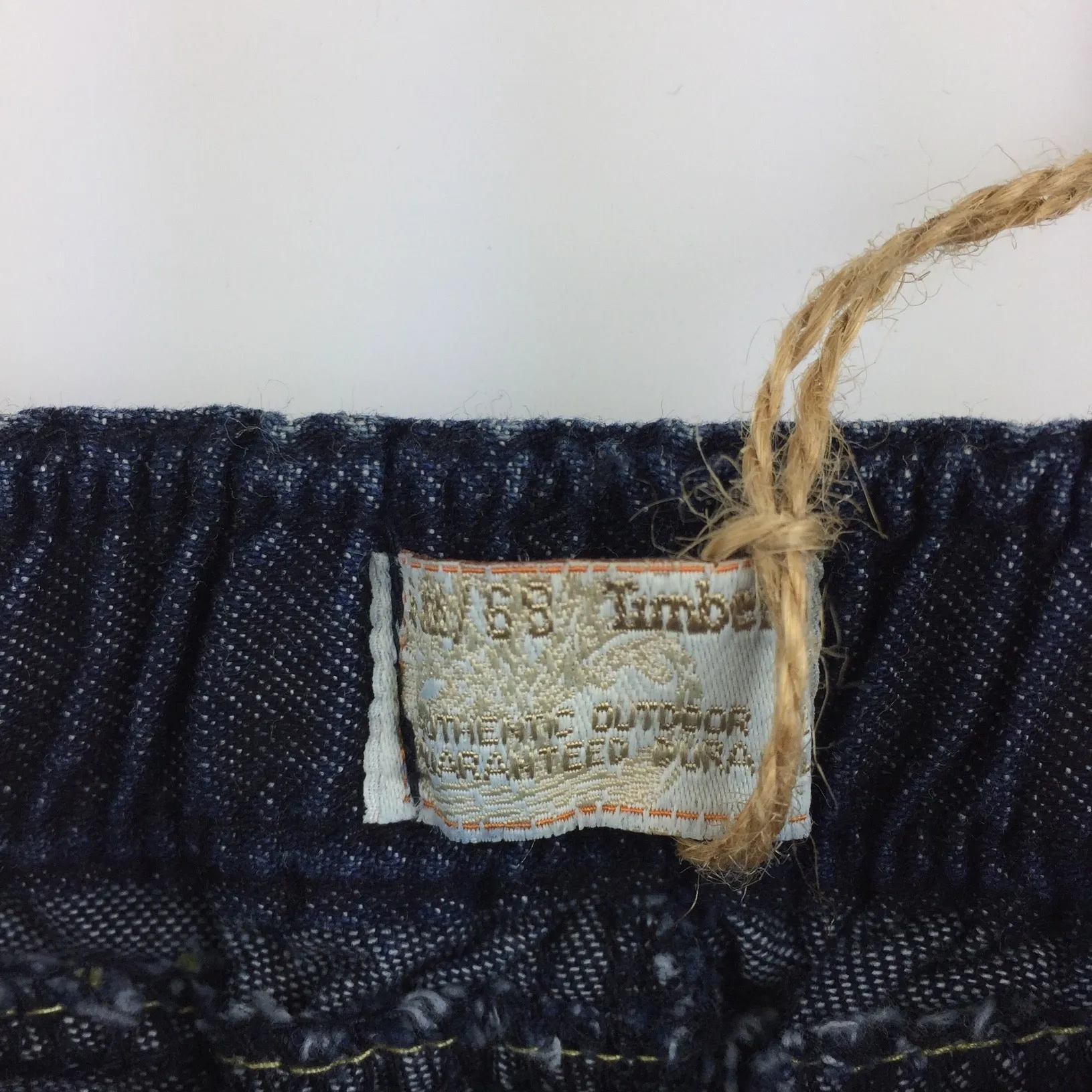 Timberland lightweight denim shorts, elasticated, size 6 months, BNWT