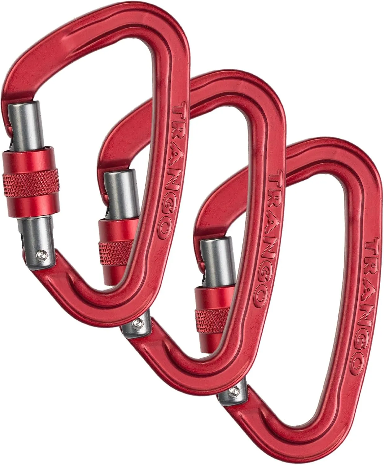 Trango React, Screwlock Carabiner - Singles & 3 Packs