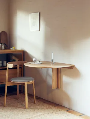 Trefoil Folding Wall Table