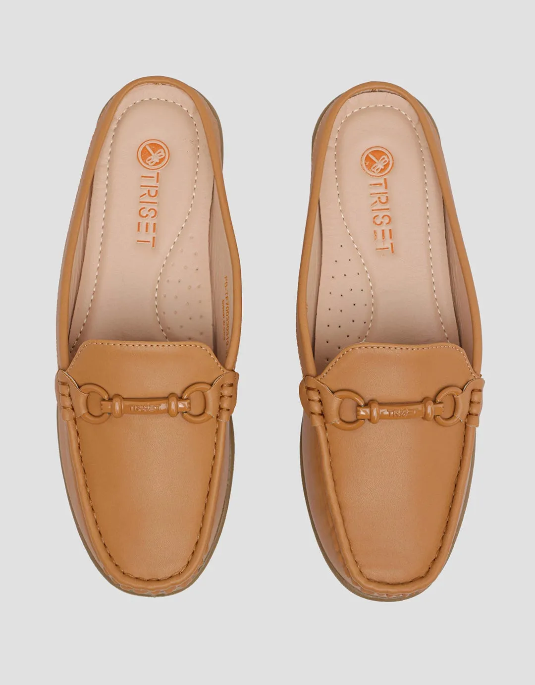 Triset Buckle Detail Sandal Selop Wanita