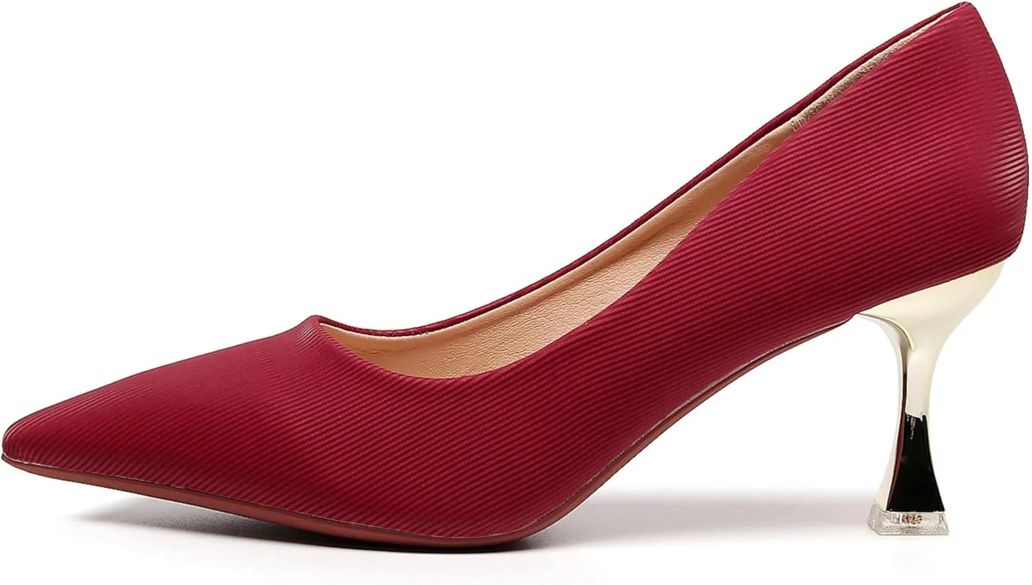 VenusCelia Women's Golden-Sun Pump Stiletto Heel Shoe