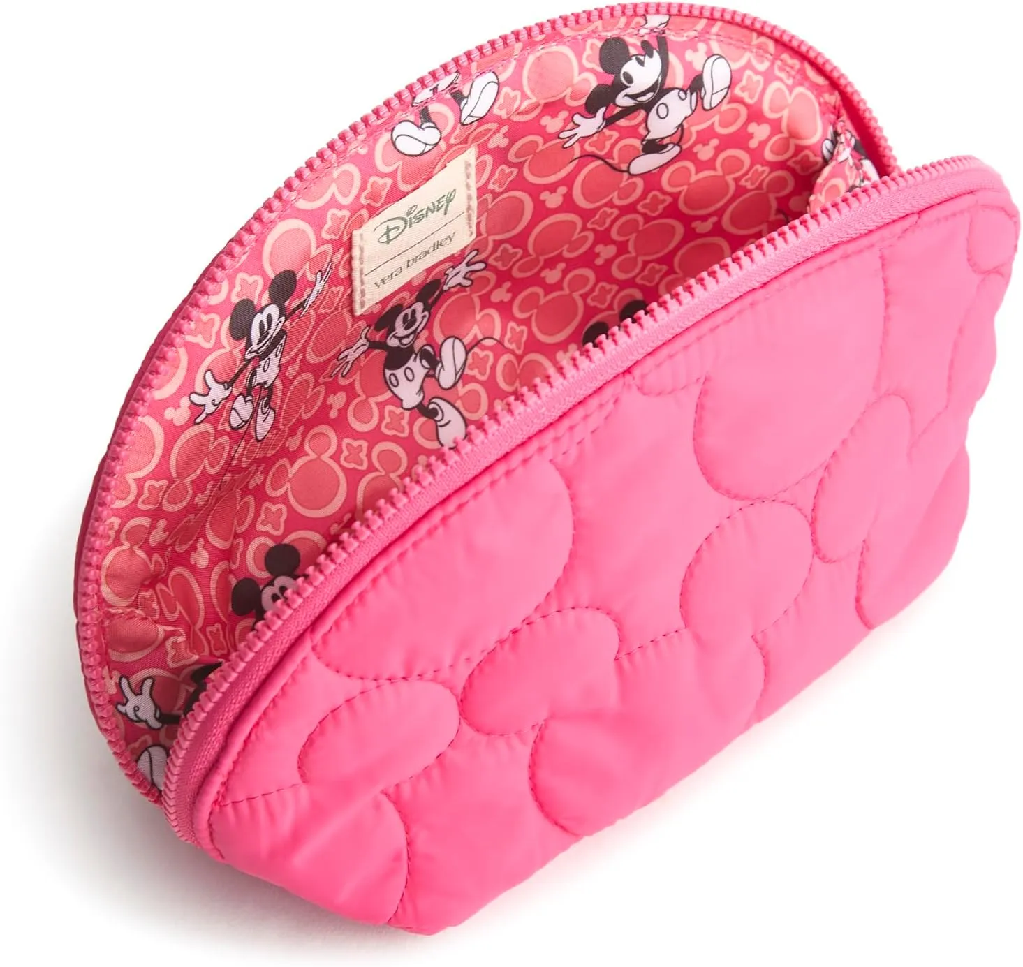 Vera Bradley Women's Disney Featherweight Mini Dome Cosmetic Makeup Bag