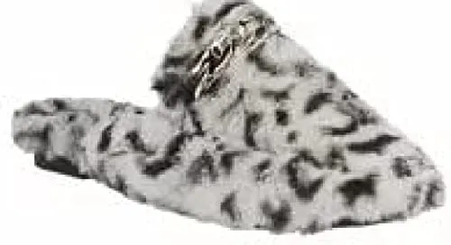 Vintage Havana | Easy Cheetah Slides | Grey | Size 8.5