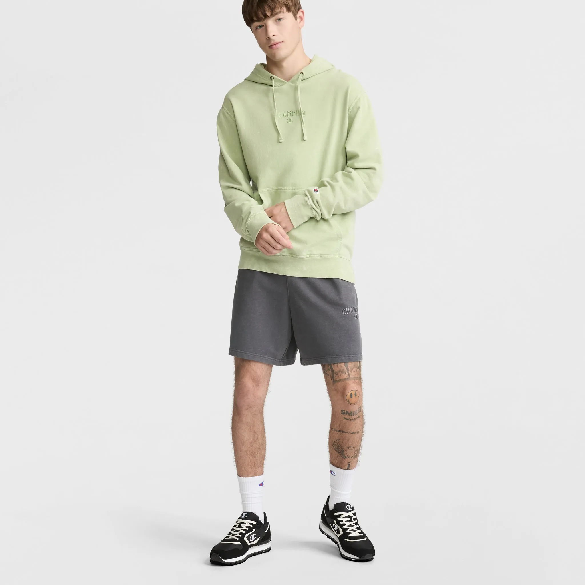 Vintage Wash, Lightweight Hoodie
