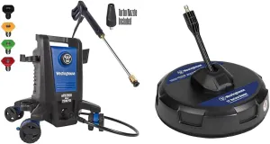 Westinghouse 2500 PSI Electric Pressure Washer Bundle with 12" Surface Cleaner and Accessories