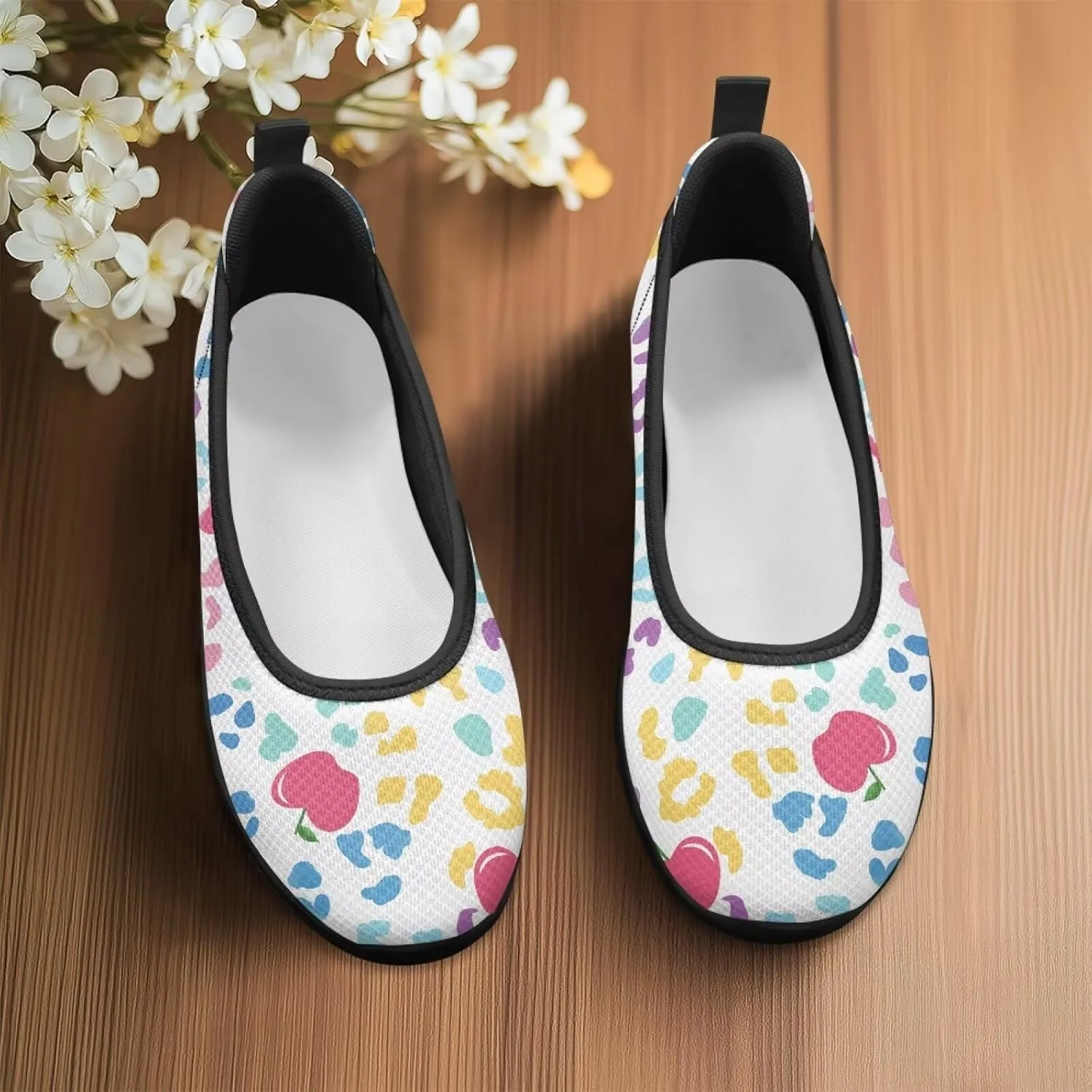 Women Casual Slip On Shoes Lightweight Flat Shoes for Women Dressy Shoes