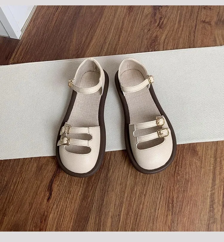 Women's Breathable Flat Closed Toe Summer Sandals