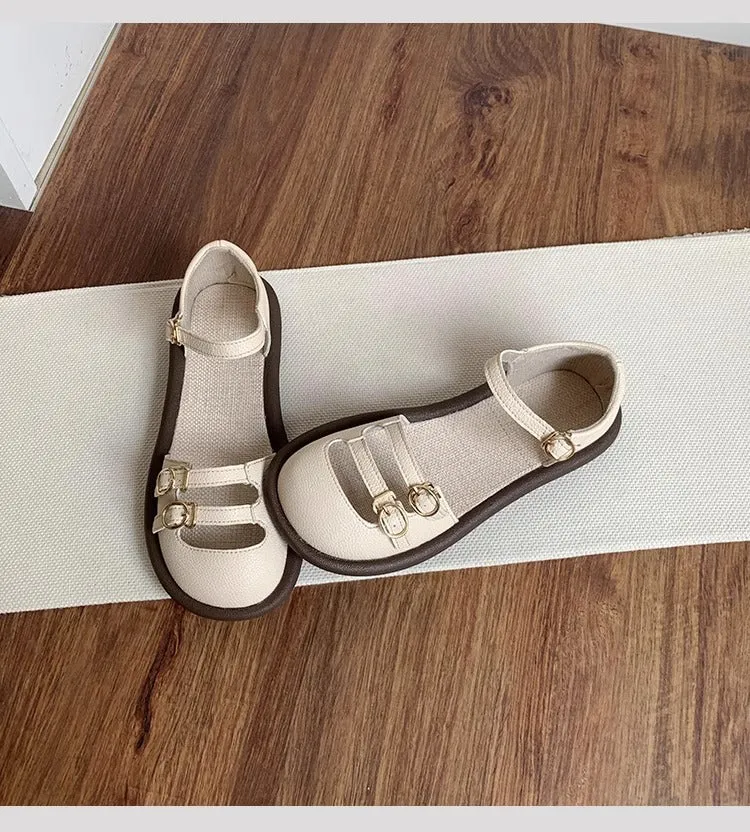 Women's Breathable Flat Closed Toe Summer Sandals