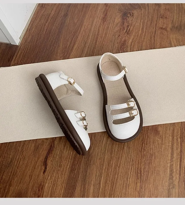 Women's Breathable Flat Closed Toe Summer Sandals