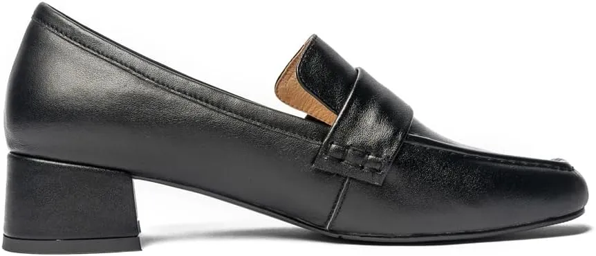 Women's Dress Leather Heels Loafer