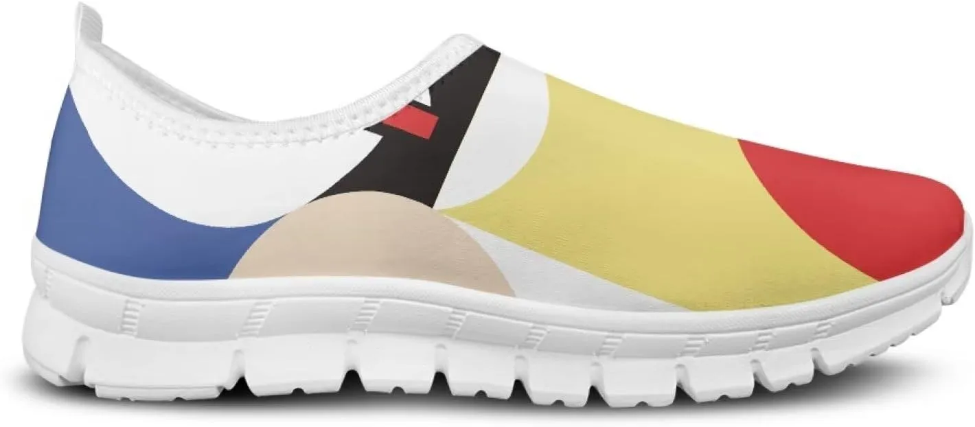 Women's Flat Shoes Lightweight Slip On Shoes for Women Causal Walking Shoes