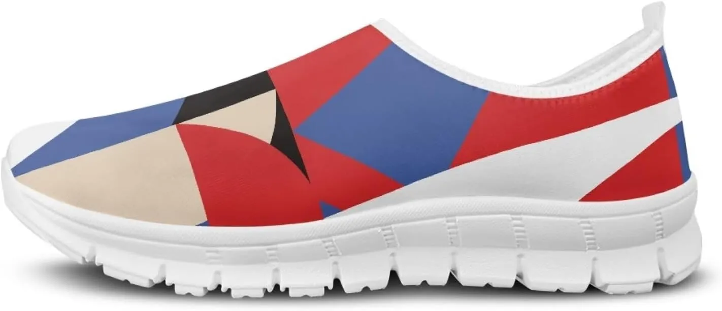 Women's Flat Shoes Lightweight Slip On Shoes for Women Causal Walking Shoes