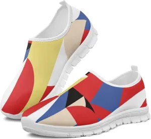 Women's Flat Shoes Lightweight Slip On Shoes for Women Causal Walking Shoes