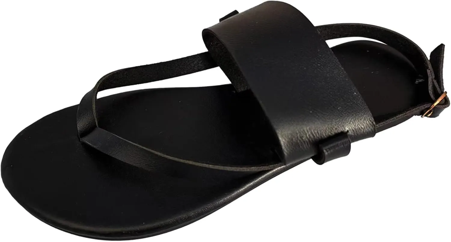 Womens Flip Flops Ladies Leather Clamping Toe Buckle Flat Bottom Beach Sandals Leopard Bow Tie Sandals for Women