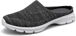 Women's Mules & Clogs Breathable Mesh Slippers 2025 Backless Walking Sneakers Comfortable Closed Toe Slides Non-Slip Hiking Shoes